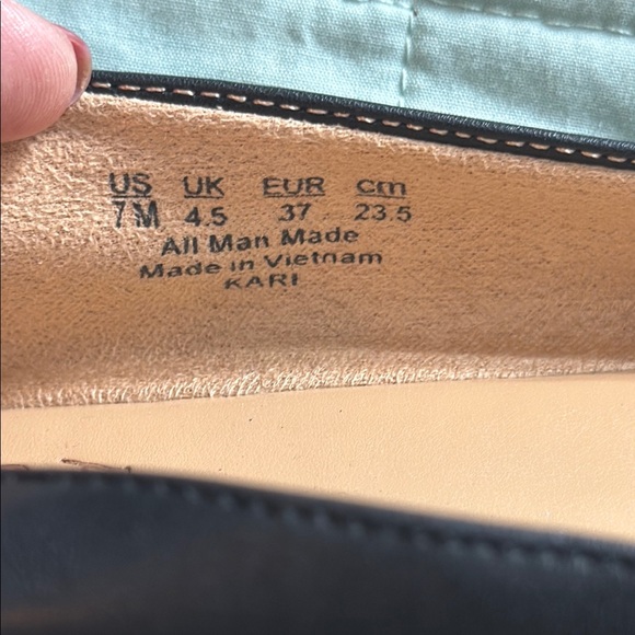 Naturalizer Kari Black Ballet Flats Size 7M Like New - Picture 3 of 8